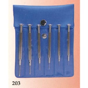 Excelta 203, Jewelers Precison Mini Screwdriver Set by Excelta