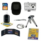 Kodak EasyShare M753 7MP Digital Camera (Silver) w/Free 2GB Bonus Accessory Kit