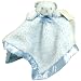 Kids Line Katie Little Teddy Bear Deluxe Security Blanket - Blue