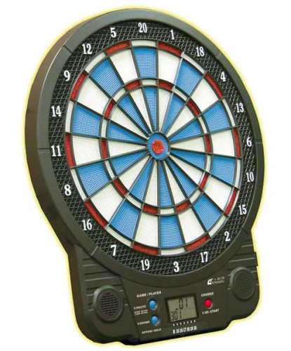 Childrens Toyshop  Used : AC100 DIGITAL FULL SIZE DARTBOARD WITH ELECTRONIC SCORING