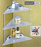 Küche: WENKO Magic Loc Küchenablage Acryl/Chrom 3 Etagen Eckregal ohne Bohren Küchen Regal Wandablage Ablage für Gewürze, Öl, Kaffee, Tee usw. photo 51BqW09W8aL. SL160 Küche: WENKO Magic Loc Küchenablage Acryl/Chrom 3 Etagen Eckregal ohne Bohren Küchen Regal Wandablage Ablage für Gewürze, Öl, Kaffee, Tee usw.
