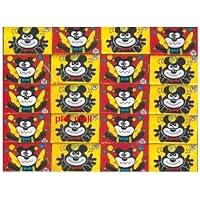 Marukawa - Tattoo Fusen Strawberry Flavored Bubble Gums (60 Pieces) - 8.89 Oz