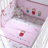 Cherry Blossom Cot/Cot Bed Bumper