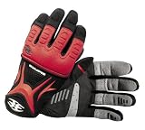 Empire React SS Men's Paintball Gloves - Red