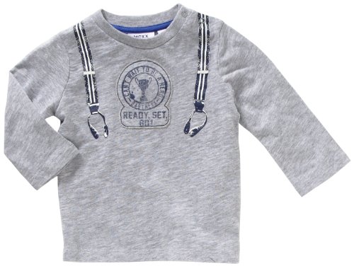 MEXX Baby - Jungen Hemd K1RE9159, Gr. 68, Grau (32) Preisvergleich
