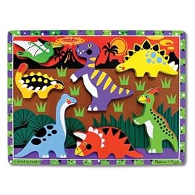 Melissa & Doug Dinosaurs Chunky Puzzle