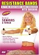 Senior, Elderly Sitting Chair Pilate's Exercise DVD with Resistance Bands (Comes with 2 Resistance Bands) Great for Strength, Balance & Basic Rehab- Certified by ACE The American Council On Exercise & AIFE American Institue of Fitness Instructors