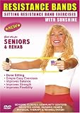 Senior, Elderly Sitting Chair Pilates Exercise DVD with Resistance Bands (Comes with 2 Resistance Bands) Great for Strength, Balance & Basic Rehab