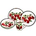 APPLE 16 pc Dinner Dish Set Dishes Dinnerware *NEW*!