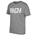 MLS Seattle Sounders Fc Men's Dassler Tee, Gray, Medium