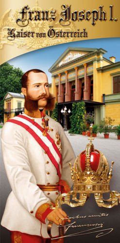 Astrovox CArt Kaiser Franz Josef I &Ouml;sterreich Kaiservilla Swarovski Kristall handveredelte Gru&szlig;karte Gl&uuml;ckwunschkarte Ansichtskarte Gru&szlig;karte