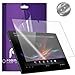 Fosmon Anti-Glare (Matte) Screen Protector Shield for Sony Xperia Tablet Z / Z2 - 3 Pack