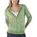 Mossimo Supply&reg; Long Sleeve Burnout Hoodie- Green