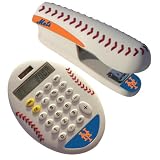 Pro Grip Stapler/Calculator Set - Mets
