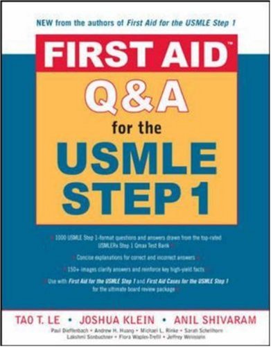 First Aid Q&A for the USMLE Step 1 (First Aid) under Questions & Answers in The Books Store