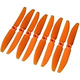 Hobbypower GemFan 5030 5x3 Plastic Propeller for Mini QAV250 Quadcopter Multi-rotor Orange(pack of 4 pairs)
