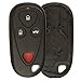 KeylessOption Just the Case Keyless Entry Remote Control Car Key Fob Shell Replacement for E4EG8D-444H-A, OUCG8D-387H-A