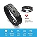 Jarv Elite HR Heart Rate + Fitness Tracker with Sleep and Wrist-Based Heart Rate Monitor, Hi-Res OLED Display, Bluetooth Wireless Activity Tracker Sync and 10 Day Battery