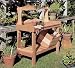 Rustic Natural Cedar Furniture Company® Cedar Potting Bench