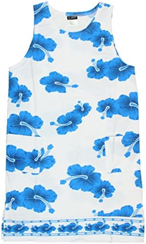 Ingear Beach Short Tank Dress Blue-Medium