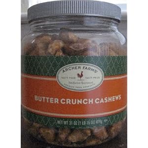 Archer Farms Butter Crunch Cashews 31oz by 
