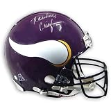 Mounted Memories Minnesota Vikings Randall Cunningham Signed Helmet