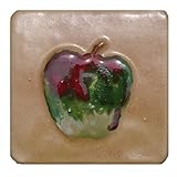 デザインタイル リンゴ ブラウン