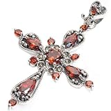 Silver Marcasite Pendants, Size: 39mm