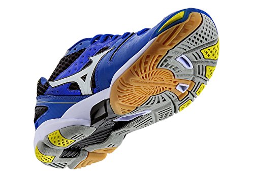Mizuno Mens Wave Tornado Volleyball Shoes Dazzling Blue Bolt