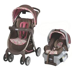 Graco FastAction Fold DLX Travel System, Jacqueline: Baby