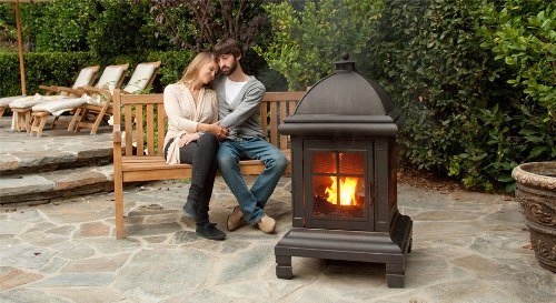 Pagoda Design Bronze Fire Pit On Sale