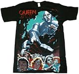 Impact Men's Queen News Of The World Subway Short Sleeve Jersey
T-Shirt,Black,X-Large