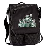 Michigan State Peace Frog IPAD Tablet E-reader Shoulder Bag Carrier Holder fits Tablets, E-readers and Netbooks such as Ipad, Ipad 2, Kindle, Nook. ~ Broad Bay