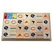 Chicago Bears Baby/Childrens Team Mascot Alphabet Blocks NFL Football