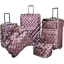 American Flyer Pemberly 5 Piece Buckles Set (Metallic Pink)