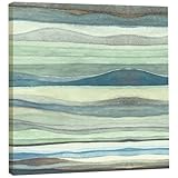 Tree-Free Greetings 85479 EcoArt Wall Plaque, 11.25 by 11.25 by 0.5-Inch, Watercolor Waves