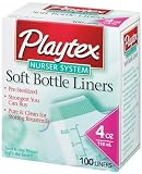 BOTTLE LINER PLAYTEX 100CT 40Z