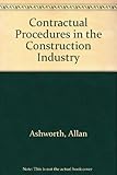 Contractual procedures in the construction industry