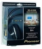 Review Pioneer GB Limited SE-A1000 / Pioneer SE-A1000 (Open-Air Dynamic High-End Home Theater Headphones With Long Cord, Jersey Ear Pads, Dual Stabilized Hanger With Free-Adjusting Headband & Velour Storage Pouch - Black)