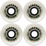 BIGFOOT FUNNEL Longboard Wheels 68mm BOARDWALKS WHITE