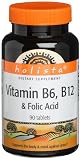 Holista Vitamin B6, B12 & Folic Acid, 90-Count Bottle (Pack of 3)