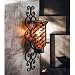 American Atelier Mosaic Glass and Metal Wall Lighting Sconce