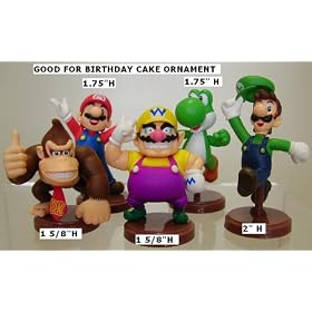 Furuta Super Mario Figure Tiny Mini Mario Luigi Yoshi Wario Donkey Kong
