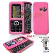 Pink Transparent Silicone Skin Cover Case Cell Phone Protector for LG Rumor2 Banter UX265