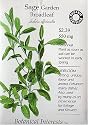 Garden Sage Certified Organic Heirloom Seeds 65 Seeds