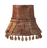 Gold Skirt Dangle Chandelier Shade