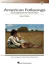 American Folksongs - Low Voice (The Vocal Library Series) American Folksongs - Low Voice (The Vocal Library Series)