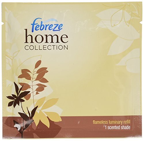 Febreze Home Collection Flameless Luminary Refill Shades, Green Tea Citrus - one box of 2 refills