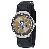 MLB Men's MDV-KC Agent Series Kansas City Royals Velcro Watch