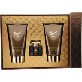 Gucci By Gucci By Gucci For Women Eau De Parfum .17 Oz & Body Lotion 1.6 Oz & Shower Gel 1.6 Oz